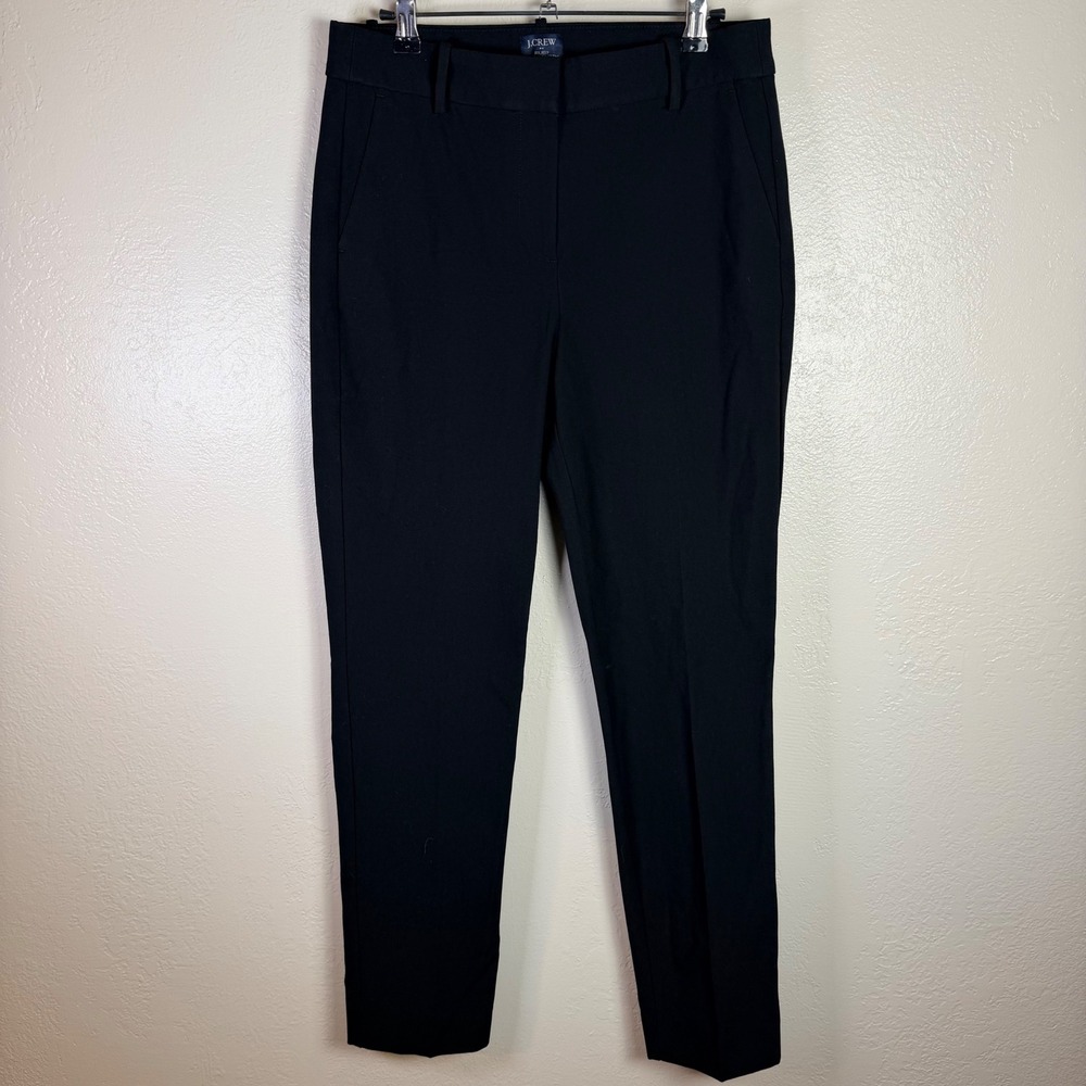 J.Crew Womens 6 Ruby Full-Length Slim Leg Trouser Office Minimalist Chic Classic